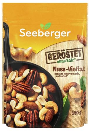 Seeberger geröstete Nuss-Vielfalt, Knackige Nussmischung (12 x 150 g)