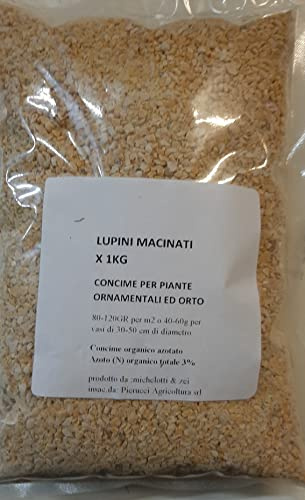 LUPINI FARINA/FRANTUMATO CONCIME PER AGRUMI -LIMONI- KG 1.