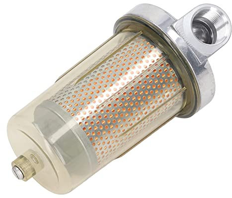Ouitble Kraftstofffilter 1,3 Zoll Luftheizstoff -Kraftstofffilter Brennstofffilter des Spenders, Kraftstoffspenderfilter Transparent für Auto LKW Bus Usw