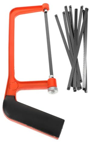 Hemobllo De Mano Mini Seguetas De Metal Carpintería De Curva Herramienta De Corte