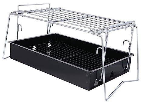 Parliky 1stk Grill Campingkocher Herdplatte Backform Rostfreier Stahl
