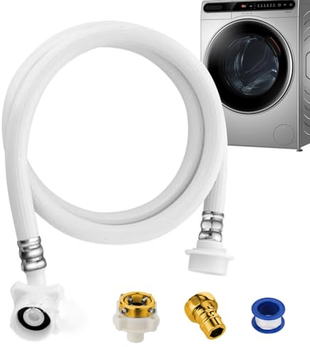 Washing Machine Hose, Washing Machine Hose | Portable Washing Machine Hoses Connection and Supply Lines - Long PVC Water Supply Hose and Dorm Supply Lines