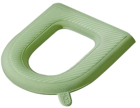 Coussin rembourré pour siège WC - Abattant de WC doux et imperméable | Tapis de toilette lavable, revêtement hygiénique du siège, couvre-WC antidérapant