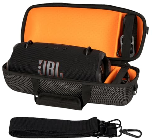 Xingsiyue Estuche Rígido para JBL Xtreme 4/Xtreme 3 Altavoz Bluetooth Portátil – Caja Protectora de Viaje Impermeable EVA con Correa Ajustable