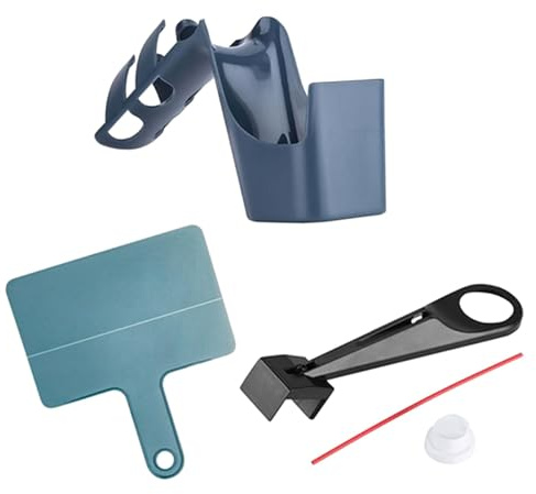 Fahrrad Kettenreiniger Werkzeug, 4-teiliges tragbares Ölsprüher Set, Powersports Wartungskit, 30 x 12,6 x 10,9 x 10,3 cm Ölwandler für Fahrräder, Motorräder und Kettensägenpflege