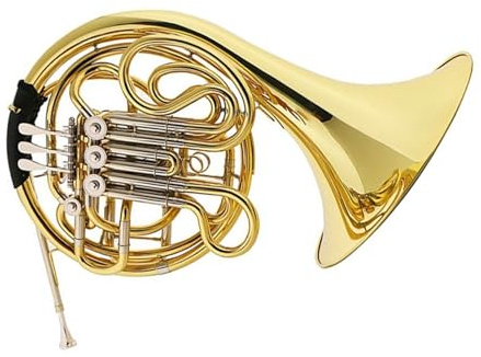 Professionelles Waldhorn Waldhorn 4-Klappen Doppelreihe B-Dur-Instrument