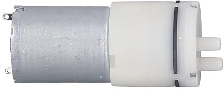 Bomba de Aire Mini de Aire 370B, Bomba de diafragma de plástico de ingeniería, Bomba de Doble Orificio de Doble Orificio de bajo Ruido, Bomba de Micro vacío Resistente al Desgaste (DC6V)