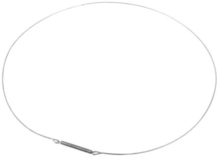 Joint Cm de Lave-linge du en Acier Porte Inoxydable Serrage 34 | Ressort de Soufflet de Porte, Couleur Argenté, pour Tambour, Montage Simple