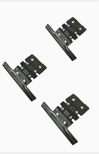 3X ALLUGUARD Security Locking Straps Roller Garage Door Profile 77mm Auto Lock Catch Pack of 3