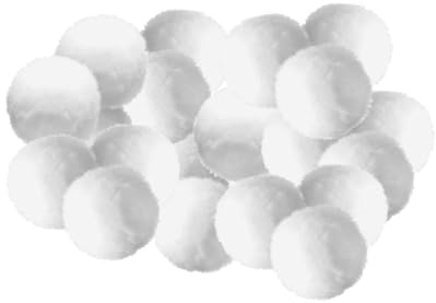 NOLITOY Balles de Filtration Piscine Boules Filtrantes Légères pour Spas et Bains à Remplacer Sable Filtrant Amélioration Circulation et Filtration