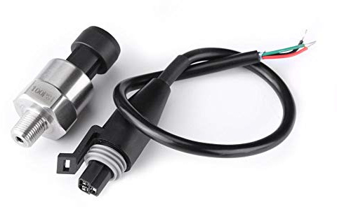 Trasmettitore Sensore Pressione Sensore per Acqua Aria Carburante Petrolio,1/8NPT Filettatura in acciaio inossidabile