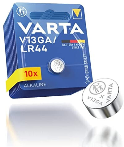 VARTA Batterien Knopfzellen V13GA, 10 Stück, Alkaline Special, 1,5V, für Spielsachen, Taschenrechner, Messgeräte, kompakt mit langanhaltender & hoher Leistung
