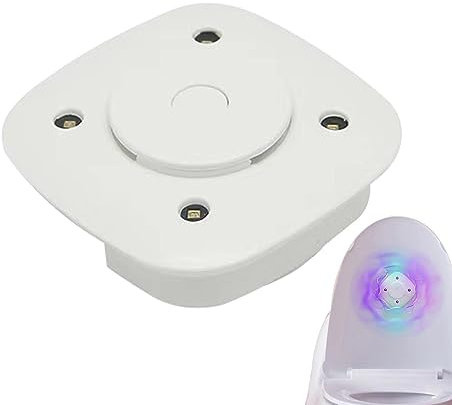 cypreason UV-Toilettensterilisator,Intelligenter elektrischer Toilettensterilisator Aromatherapie - UV-Lampe, IPX4, wasserdicht, sicherer Toilettenreiniger für Waschräume, Toiletten, Duschräume