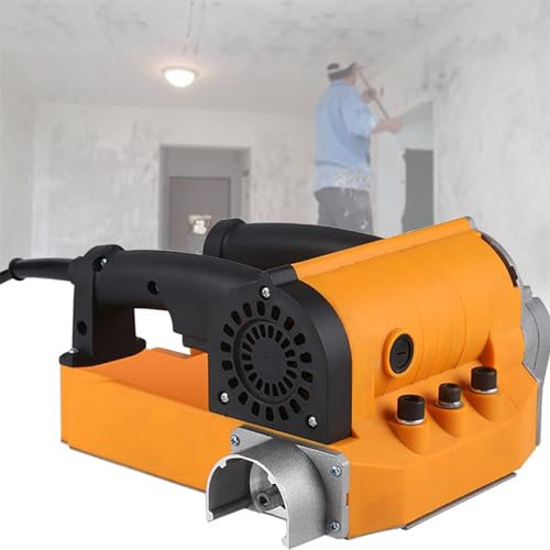 DPLWJPP Máquina Cepilladora Pared Eléctrica,Máquina Cepilladora Pared,Máquina Pala Hormigón 4580w,para Paredes,Techos Y Pisos Interiores Y Exteriores