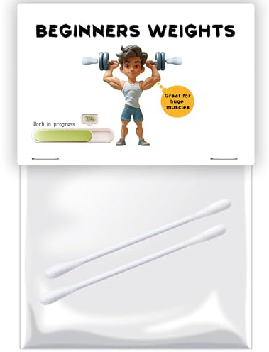 Funny Jokegift for Halloween - Rude Hilarious Joke Presents for Men & Women - Novelty Gift for Birthday, Great for Stocking Filler (Beginner Weights)