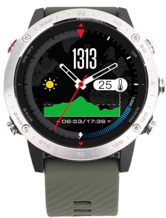 Alomejor Rastreador de Fitness Al Aire para Correr Reloj Inteligente Reloj Deportivo a Prueba de Agua para Hombres Que Trepan a Nadar
