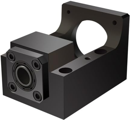 WIIYENA Support de montage pour moteur pas à pas - Siège de fixation d'arbre pour moteurs de 86 mm et 57 mm - Acier 45 de haute précision avec roulement 6001 - 1 pièce