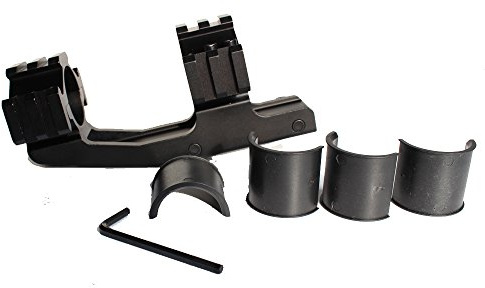 noga 25,4/30 Millimetri Supporto a Doppio Anello a Doppio Anello Tri-Rail Triangolo per Montaggio a Cantilever