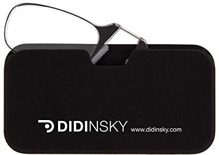 DIDINSKY - Occhiali da Lettura Senza Aste per Uomo e Donna | Design Ultraleggero e Portatile | Trasparente | Occhiali Presbiopia da Viaggio - MOMA