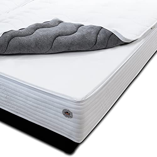 Premium Comfort Topliner/dammskydd för vattensängar – hygienskikt till det enda i premium komfort vattenpåslakan – storlek 200 x 210 cm