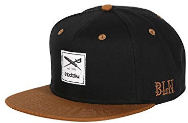 IRIEDAILY Daily Contra Snapback, Bio-Baumwolle, Black