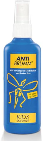 Anti Brumm Kids Sensitive Pumpspray, 75 ml: Zuverlässiger Mücken- und Zeckenschutz speziell für Kinder ab einem Jahr, Mückenspray mit Icaridin