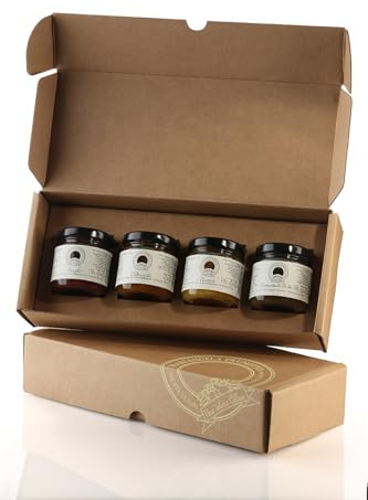 Azienda Agricola Prunotto Mariangela - Scatola Degustazione Aero Assortimento Composte 4 Vasetti da 110 g