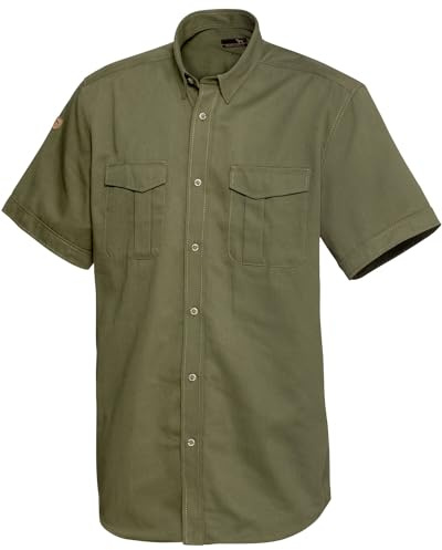 Parforce Halbarm-Jagdhemd Jubi Oliv, XL