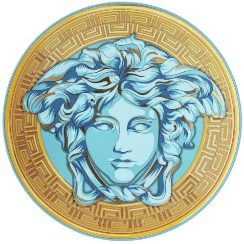 Piatto Segnaposto VERSACE Medusa Amplified Blue Coin 33cm 19335-403761-10263