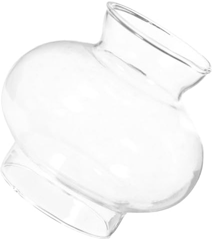Cabilock Copertura Lampada a Olio Antivento in Vetro Trasparente Paralume Per Lampada a Cherosene Accessorio Per Illuminazione Interna
