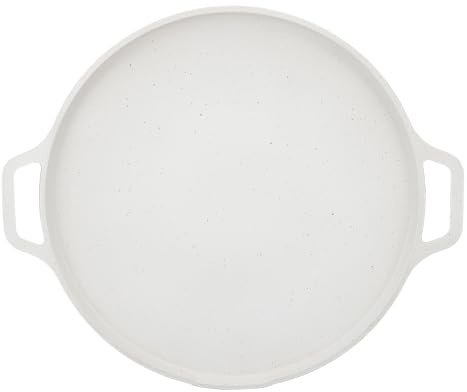 Nonstick Griddle Grill Pan,Korean BBQ Grill Non Stick Smokeless Circular Grill Pan Korean BBQ Plate Barbecue Grill Circular Frying Pan for Induction Gas Stove Electric Cooktop