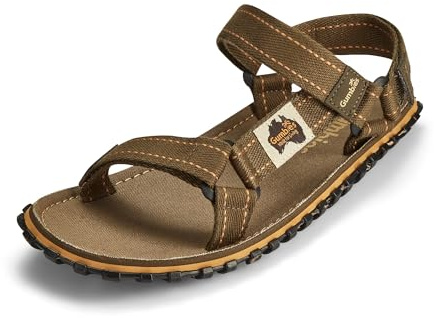 Gumbies Tracker Unisex Sandal, with Supersoft Cotton Adjustable Straps, Cotton Footbed & Recycled Rubber Sole - Comfort Guaranteed