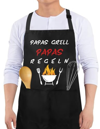 Papa Geschenk Weihnachten,Grillschürze Papa,Geschenke für Papa,Werdender Papa Geschenk,Papa Geschenk Geburtstag,Geschenk Papa,Bester Papa Geschenke,Bonus Papa Geschenk,Vatertagsgeschenk für Papa
