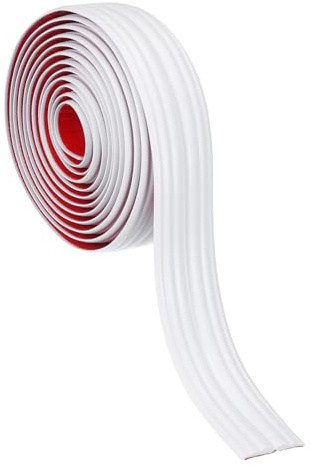 PATIKIL Wall Corner Protector 40mm x 3 Meters, Self Adhesive Wall Corner Guard Edge Protector Flexible Inside & Outside Corner Molding Trim for Ceiling Countertop, White