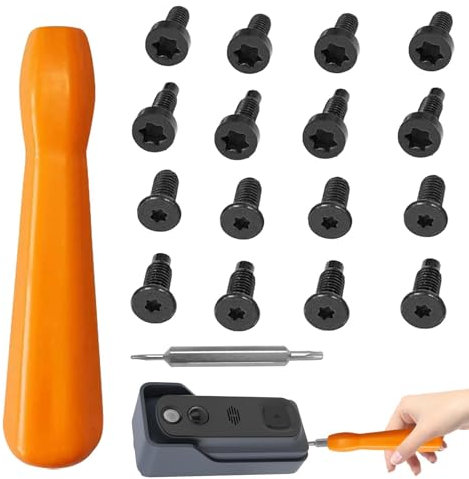 Ring Door Bell Screw Driver - Spare Screws for Ring Doorbell | Video Doorbell Screwdriver for Door Camera | Screwdriver Replacement for Doorbell Maintenance & Battery Change
