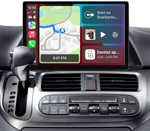 ASURE Car Stereo Radio for Honda Odyssey 2005-2010 Low-end,13.1 inch 8Core 4+64GB 2K QLED Android System GPS Navigation Unit with Wireless Carplay Android Auto,1980x1200 Touchscreen Dash Video Player