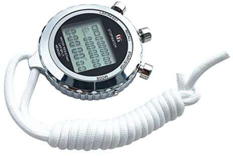UPKOCH Chronographe LCD Numérique avec Minuteur Chronomètre Électronique Portable Et Compteur De Course pour Entraînement Sportif