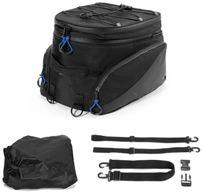 maletas para moto Para R1200GS R1250GS Para ADV LC Motocicleta Cola Bolsas Maletas Rack Top Cases(35L Style1)