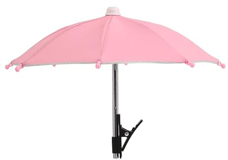 Phone Umbrella For Sun, Adjustable Phone Umbrella With Clip, Multifunctional UV Protection Cellphone Sun Shade, Anti Reflective UV Protection Cover For Watching Videos, Camping, Photography