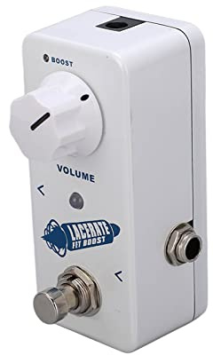 Stylebest Effektpedal med Ett Block, Minigitarreffektpedal med Dubbel FET-bypass för Musiker, Robust Metallkonstruktion, 94 X 51 X 53 Mm