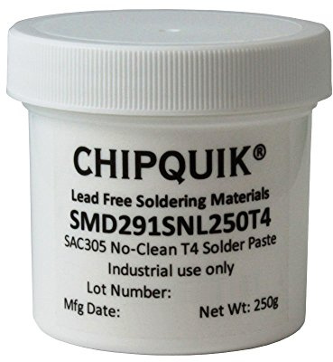 Solder Paste in jar 250g (T4) SAC305 no clean