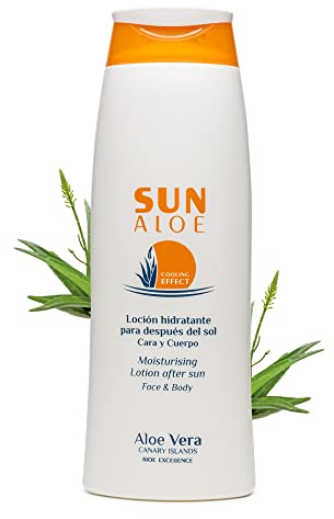 ALOE EXCELLENCE – After Sun mit Aloe Vera | Feuchtigkeitsspendende und Beruhigende Lotion | Sanft und Erfrischend | Beruhigt, Nährt, Schützt und Regeneriert die Haut | Gesicht und Körper | 400 ml