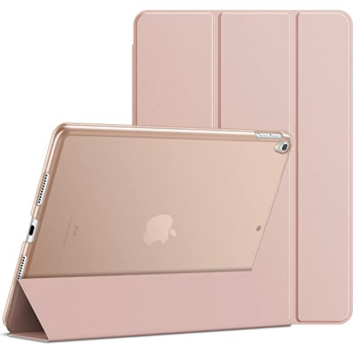JETech Fodral för iPad Air 3 10,5 (2019) och iPad Pro 10.5 (2017), Smart Cover Automatisk Väckning/Sömn (Rosa Guld)