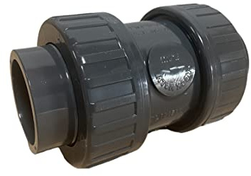 LionFlex PVC Rückschlagventil DN 40 mm – Rückflussverhinderer mit Edelstahlfeder – langlebig & vielseitig einsetzbar