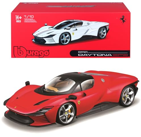 BBURAGO Järn Daytona SP3 Spider stängd version - 2022-1/18, Rosso Corsa 322