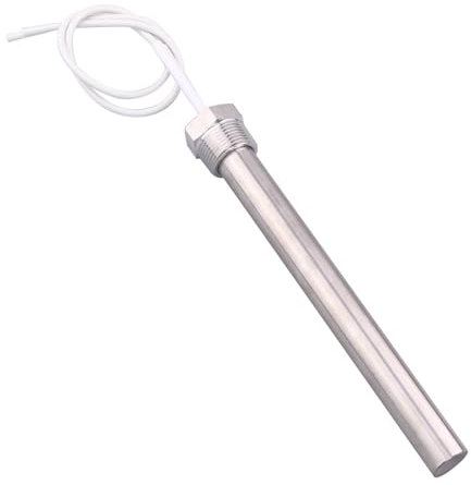 24v/36v/48v DC Immersion Cartridge Heater 3/4 Thread SUS304 Electric Solar Heating Element Water Instant (Color : 1000w L200mm, Size : 48V)