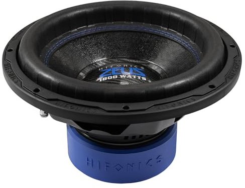 Hifonics ZSPL12D2-30 cm (12“) SPL Subwoofer mit 2 + 2 Ω Impedanz aus der Zeus Serie | bis zu 1.800 W Peak max.