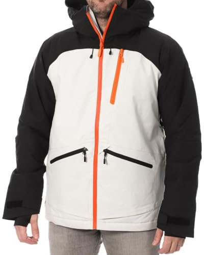 O'Neill Total Disorder Herren-Skijacke, Gelb/Schwarz