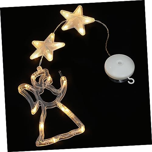 Warmhm Doppelseitige Display Tasse Fenster Lichter Weihnachten Dekorative Weihnachten Party Lichter Einfach Installieren Wohnkultur