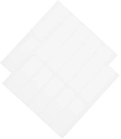 SHINEOFI 20pcs Blank Fabric Labels Writable Clothing Tags Washable Fabric Name Labels Iron Cloth Tags for Clothes Care Home